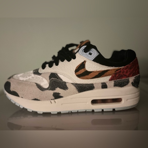 Nike Air Max 1 '87 Great Indoors Sail/Celestine Blue/Picante/Red/Black used - Picture 8 of 12